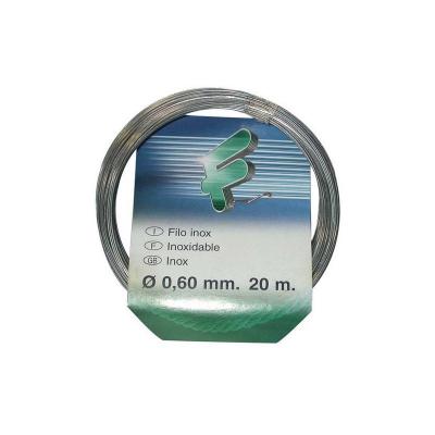 Fil attache - inox - 0.6 mm - 20 m - Filomat