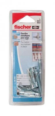 FISCHER Cheville  HM-S pour corps creux 4 mm x 32 mm sachet de 25