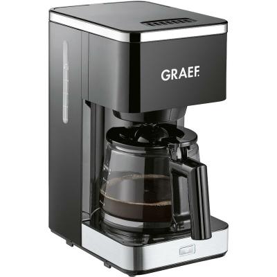 GRAEF Cafeti&egrave;re FK402EU 230V 1000W 1.25L Plastique Pichet Programmable Noir