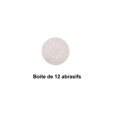 FLEX Abrasifs mouss ronds &oslash; 225 mm grain 60  - Boite de 12 abrasifs