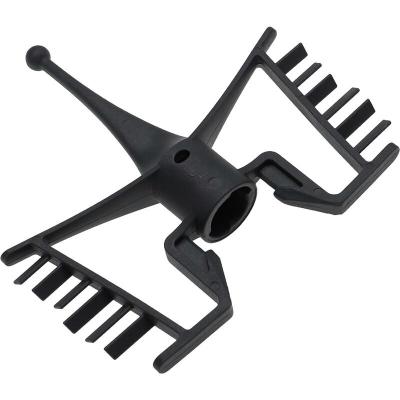 Fouet papillon compatible avec Vorwerk Thermomix TM31 robot de cuisine, plastique, noir - Vhbw