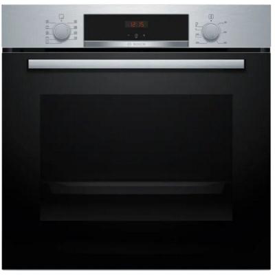 BOSCH  Serie 4 HBA534BS3 four 71 L 3400 W Noir, Acier inoxydable