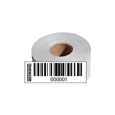  FP - tiquettes &agrave; code-barres n&deg; 1001-2000 Benning
