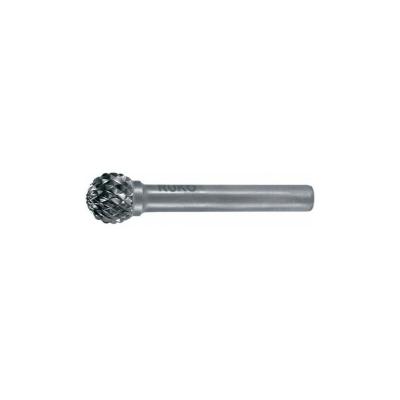 RUKO  116042 - Fresas metal duro forma D - KUD Esf&eacute;rica (8 x 47 mm)