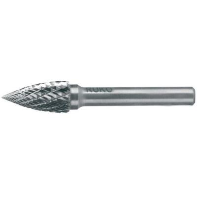 RUKO  116028 - Fresas metal duro forma G - SPG Arco en punta (12 x 65 mm)