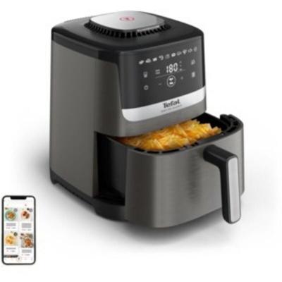 TEFAL Friteuse &agrave; air  ey551he0 noir gris 5 l 
