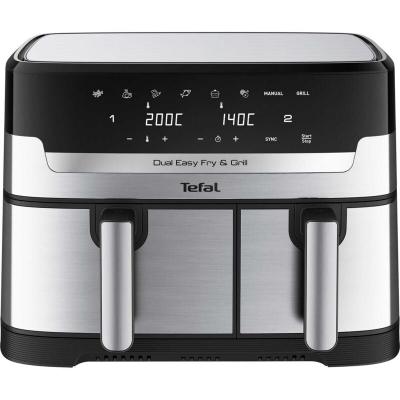 TEFAL  Dual Easy Fry & Grill Ey905d Double 8,3 L Autonome 2700 W Frite