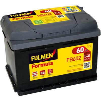 FULMEN Batterie voiture Formula FB602 12V 60Ah 540A - 