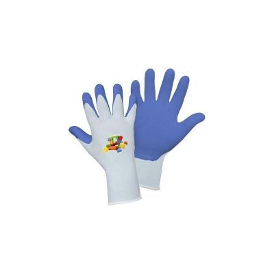 L+D GRIFFY Gants de protection enfants L+D 14911 Nylon avec rev&ecirc;tement latex Taille 4