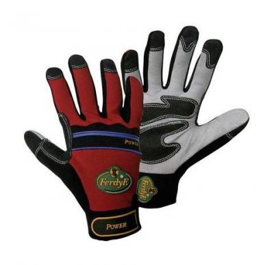 FERDYF. Gants de protection 1910-10 Cuir synth&eacute;tique CLARINO EN 388 RISQUES MECANIQUES 3142 Taille 10 (XL)