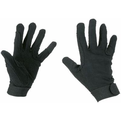 KERBL Covalliero Gants &Eacute;quitation Coton Jersey - Noir