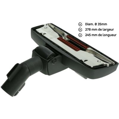 GDE BROSSE DOUBLE &Oslash; 35 MM ALTERNATIVE SBD 285-3 AllTeQ POUR ASPIRATEUR MIELE - BVMPIECES