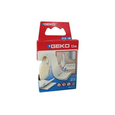 GEKO  20000 - Ruban adh&eacute;sif double face (19 mm x 1.5 m)