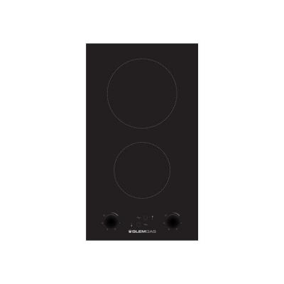 GLEM  gas - domino vitroc&eacute;ramique 29cm 3000w noir gth32k01 - GTH32K01