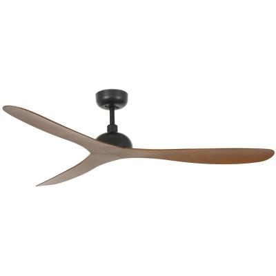 FARO BARCELONA  33447- GOTLAND Ventilateur de plafond noir/bois