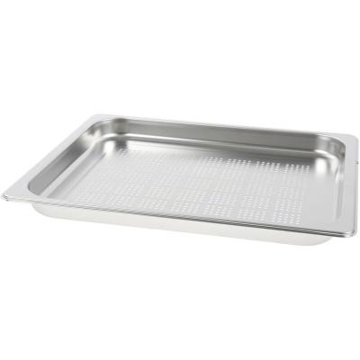 NEFF Grand Plat Inox Perfor&eacute; Pour Four Vapeur Bosch Siemens 00577551