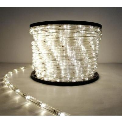 SILAMP Guirlande LED 220V 50M IP44 Recoupable - Blanc chaud - 