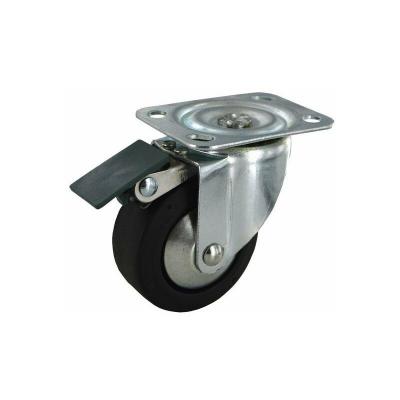 GUITEL  Point M - Roulette Pivotante &agrave; Platine, Diam.65 Mm