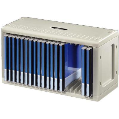 HAMA  Rack &agrave; CD 20 CDs plastique gris 1 pc(s) (l x H x P) 28.9 x 15.7 x 12.5 cm 48402 