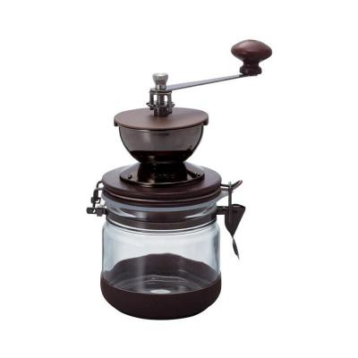 HARIO  CMHN-4 appareil &agrave; moudre le caf&eacute; Noir, Transparent, Bois 
