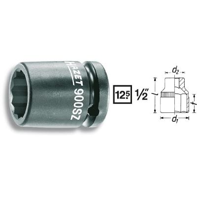 HAZET Douille &agrave; chocs &agrave; 12 pans 900SZ-32 32 mm 