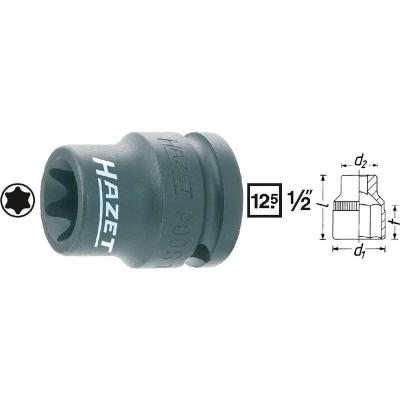 HAZET  900S-E14 Cl&eacute; &agrave; douille E14 Acier chrome-vanadium, Acier de molybd&egrave;ne-chrom-nickel