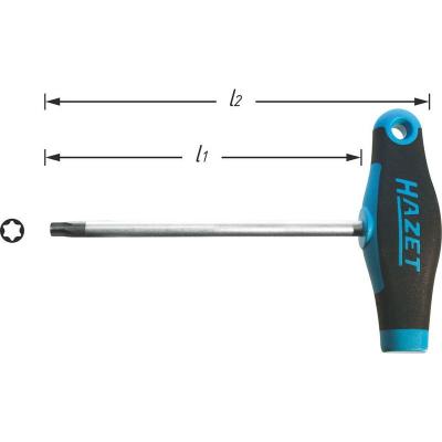 HAZET  TORX&reg; 828-T20 Tournevis 100, 126, 126 T20 Torx int&eacute;rieur 