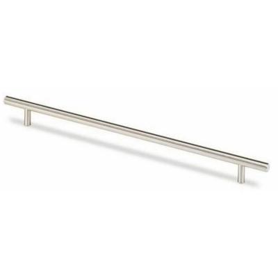 Hettich - Poign&eacute;e meuble Salvia Inox bross&eacute; 448mm D.12mm