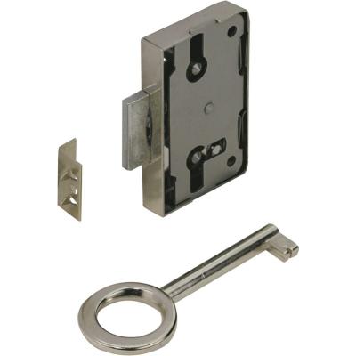HETTICH  Serrure de meuble acier en applique  20 mm r&eacute;versible