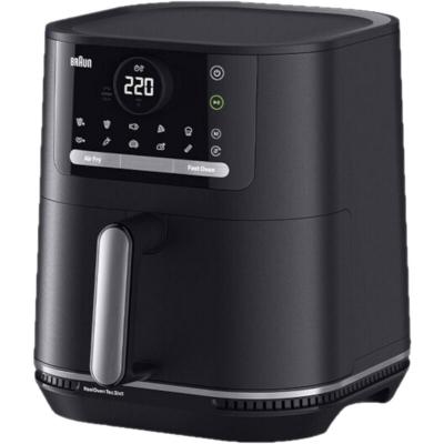 BRAUN HF5050 Single 5.7 l Free-standing 2000 w Hot air fryer Black, Grey - 