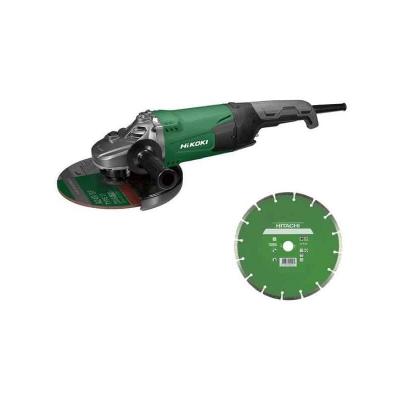 HITACHI Meuleuse &Oslash; 230mm 2200W 6600 t/min + Disque diamant HIKOKI - G23SW2W7Z