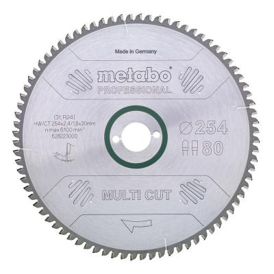 METABO  - Lame de scie circulaire HW/CT 315x2.4x30 mm 96 FZ/TZ