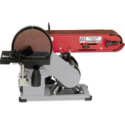 HOLZMANN Ponceuse &agrave; bande et &agrave; disque assiette meleuse 350W  BT46EC0
