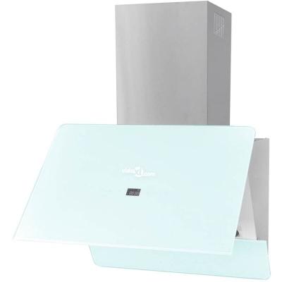 VIDAXL  Hotte Verre tremp&eacute; Blanc 600 mm