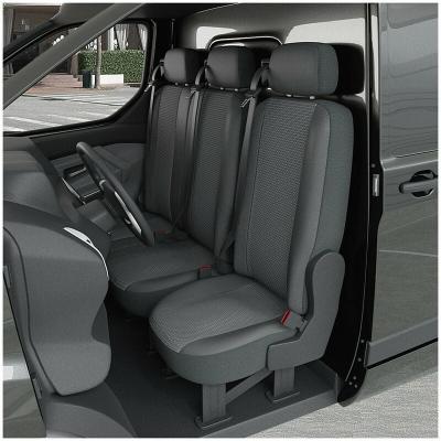 DBS Housse de si&egrave;ge Auto / Utilitaire - Sur Mesure pour RENAULT Master / OPEL Movano (D&egrave;s 05/2010) 3 si&egrave;ges