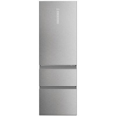 HAIER R&eacute;frig&eacute;rateur combin&eacute;  HTW5618DNMG Gris 