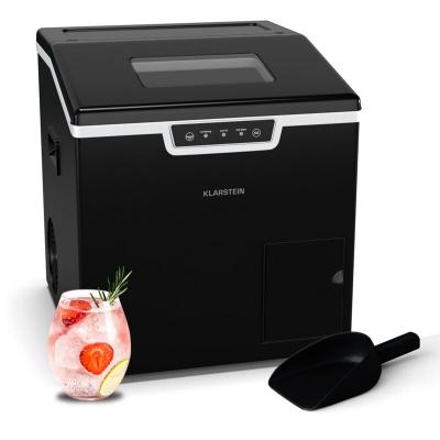 KLARSTEIN Icefestival Cube Machine &agrave; gla&ccedil;ons industrielle 400 W 1,8 L 20 kg/24 h
