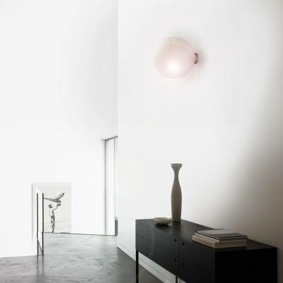 IDEAL LUX Applique murale Blanche mapa bianco 1 ampoule Diam&egrave;tre 20 Cm - Blanc