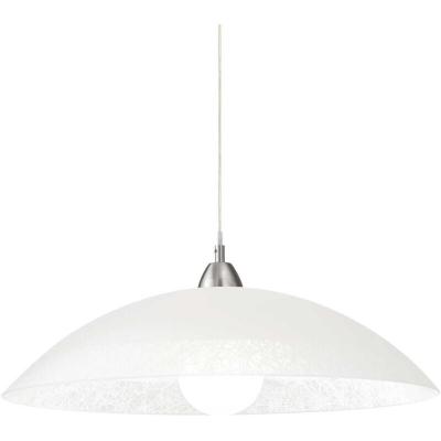IDEAL LUX Suspension Blanche LANA 1 ampoule Hauteur 38 Cm