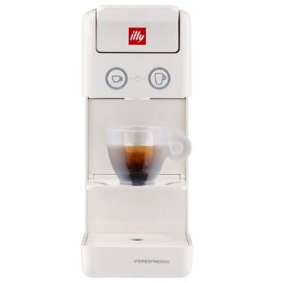 ILLY Machine &agrave; caf&eacute; automatique &agrave; capsules Y3.3 blanche