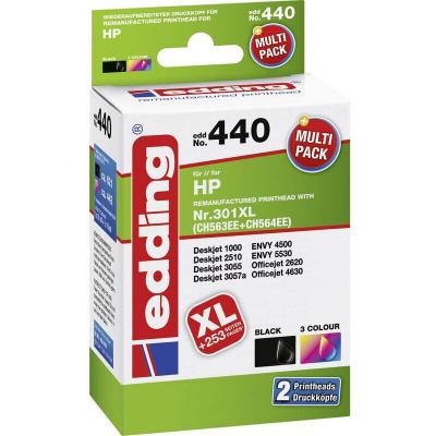  Edding 440&nbsp;Cartouches d'encre remanufactur&eacute;e Pack Of 2