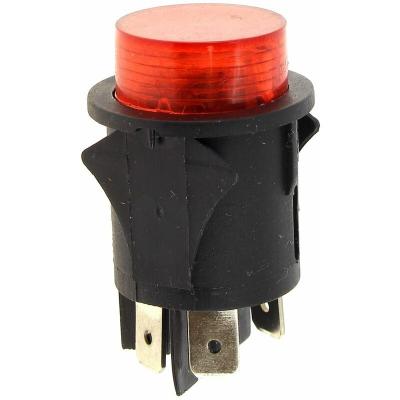 ASTORIA Interrupteur 4 cosses rouge poussoir pour Nettoyeur vapeur 