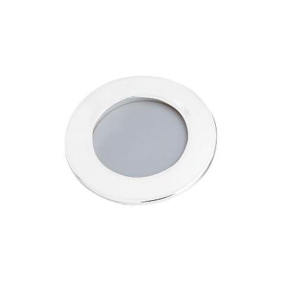 ARIC Interrupteur blanc &agrave; encastrer pour meuble - s&eacute;rie spot S1200 et S307