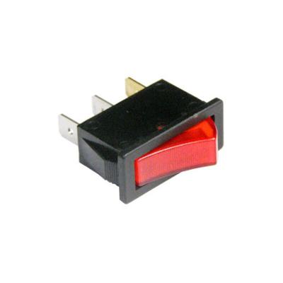 GENERIQUE Sans Marque - interrupteur m/a 16A lumineux rouge 29X11MM pour congelateur -