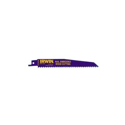 IRWIN Lames scie sabre  225 m 5 unit&eacute;s
