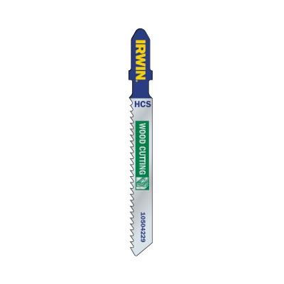 GENERIQUE IRWIN Jeu de 5 lames HCS pour scie sauteuse T101B &agrave; bois - 6TPI