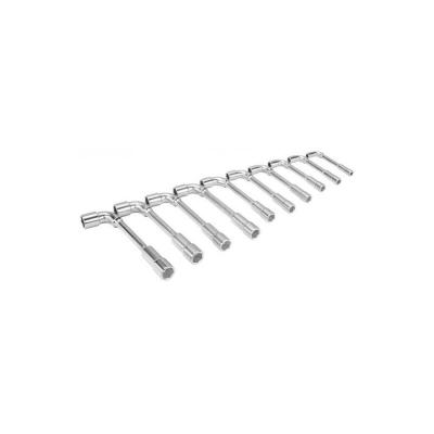 BAHCO Jeu cl&eacute;s &agrave; pipe contre-coud&eacute;es doubles, m&eacute;triques, Dynamic-Drive 6x6 pans-10pc - 