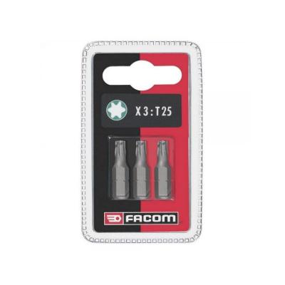 FACOM EX1 - Jeux de 3 embouts standards s&eacute;rie 1 Torx&reg; - EX125.J3 