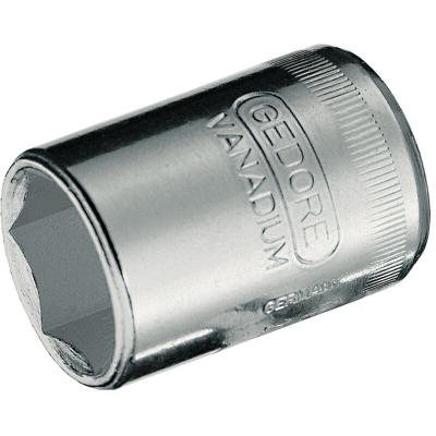 GEDORE Douille 1/4'', m&eacute;trique, Cote s/plats : 5 mm, Long. 24,7 mm