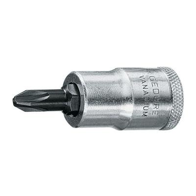 GEDORE Embout de cl&eacute; &agrave; douille IKS 19 1/2 po. PH PH 2 L. 60 mm 